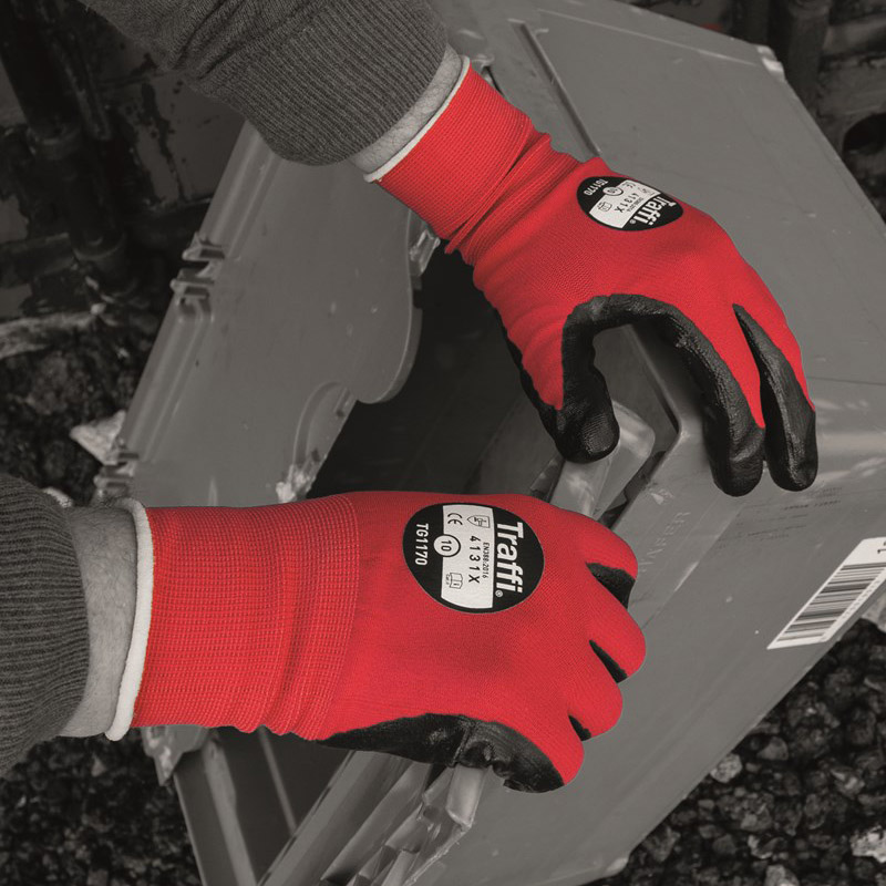 TraffiGlove TG1170 Nitric Cut Level 1 Gloves Gloves.co.uk